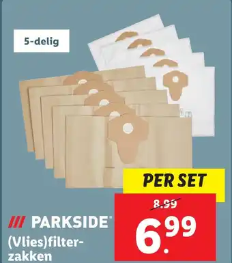 Lidl Vlies)filter zakken aanbieding