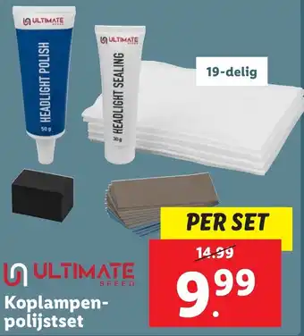 Lidl Koplampen polijstset aanbieding