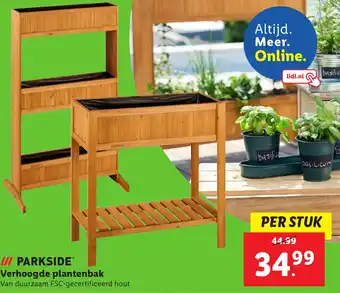 Lidl Verhoogde plantenbak aanbieding