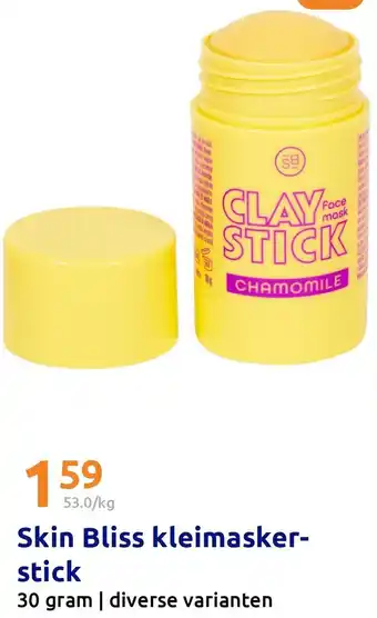 Action Skin Bliss kleimasker- stick aanbieding