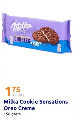 Action Milka Cookie Sensations Oreo Creme aanbieding