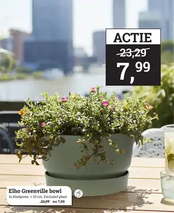 Tuincentrum Osdorp Elho Greenville bowl aanbieding