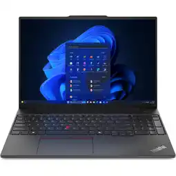 MediaMarkt LENOVO ThinkPad E16 Gen 2 - 16 inch - AMD Ryzen 5 - 16 GB - 512 GB - Windows 11 Pro aanbieding