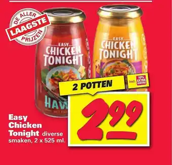 Nettorama Easy Chicken Tonight aanbieding