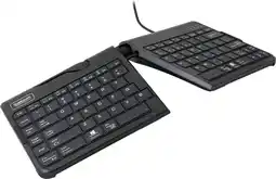 Bol.com Goldtouch Go! 2 - ergonomic travel keyboard wired aanbieding