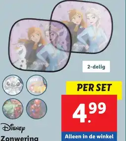 Lidl Disney Zonwering aanbieding