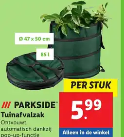 Lidl PARKSIDE Tuinafvalzak aanbieding