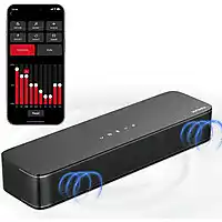 MediaMarkt ULTIMEA 2.1-kanaals Soundbar met App-Bediening, All-in-One PC Soundbar Soundbar Zwart aanbieding