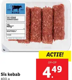 Lidl Sis kebab aanbieding