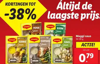 Lidl Maggi saus aanbieding