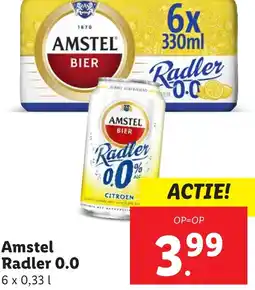 Lidl Amstel Radler 0.0 aanbieding