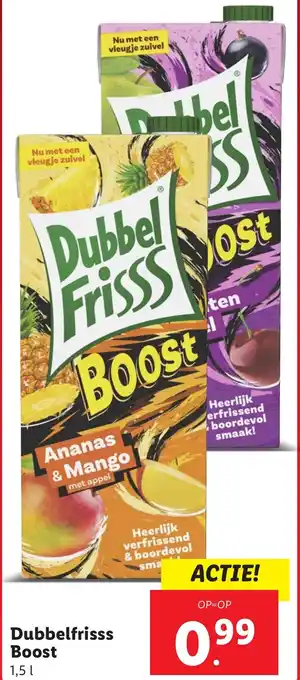 Lidl Dubbelfrisss Boost aanbieding