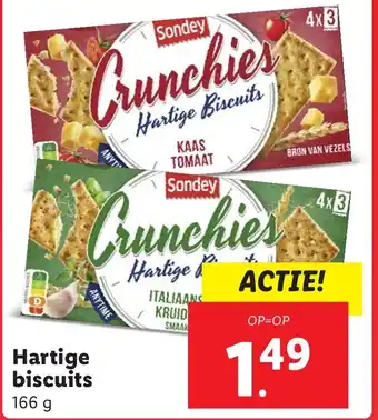 Lidl Hartige biscuits aanbieding