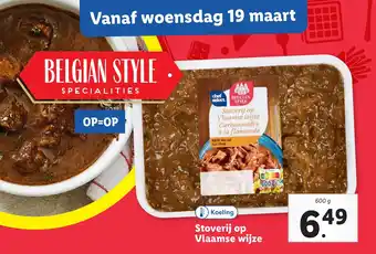 Lidl Stoverij op Vlaamse wijze aanbieding