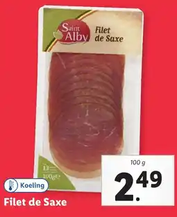 Lidl Filet Alby de Saxe aanbieding