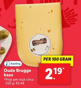 Lidl Oude Brugge kaas aanbieding