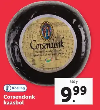 Lidl Corsendonk kaasbol aanbieding