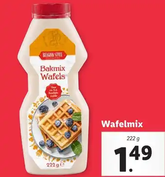 Lidl Wafelmix aanbieding