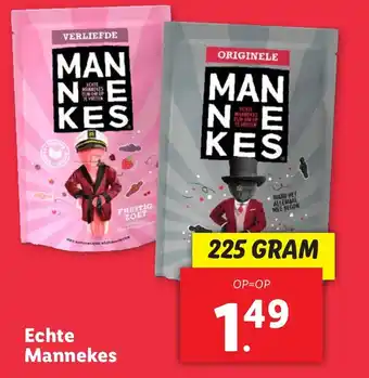 Lidl Echte Mannekes aanbieding