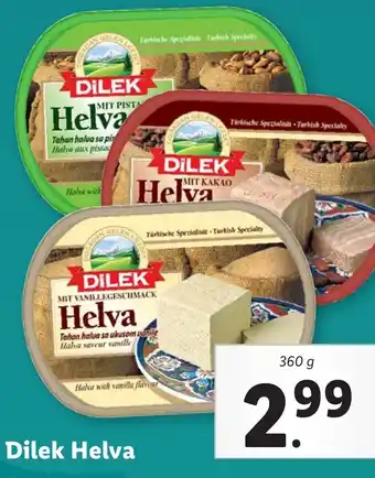 Lidl Dilek Helva aanbieding