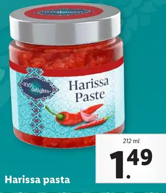 Lidl Harissa Paste aanbieding