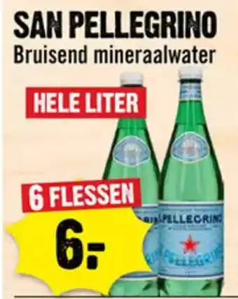 Dirck 3 San Pellegrino Bruisend mineraalwater aanbieding