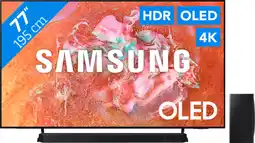 Coolblue Samsung OLED 4K 77S85D (2024) + Soundbar aanbieding