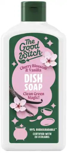 De Online Drogist The Good Witch Cherry Blossom & Vanilla Dish Soap aanbieding