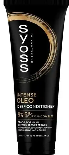 De Online Drogist Syoss Intense Oleo Deep Conditioner 9% Oil Nourish Complex aanbieding