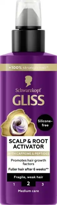 De Online Drogist Gliss Scalp & Root Activator Silicon Free 2 aanbieding