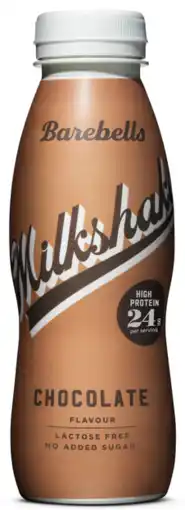 De Online Drogist Barebells Milkshake Chocolate aanbieding