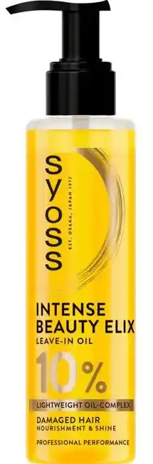 De Online Drogist Syoss Intense Beauty Elixer Leave -In Oil 10% Lightweight Complex aanbieding