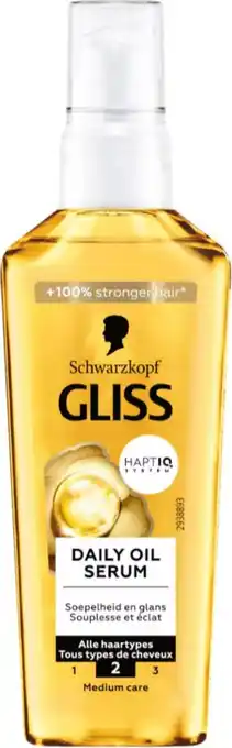 De Online Drogist Schwarzkopf Gliss Daily Oil Serum 2 aanbieding