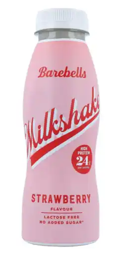 De Online Drogist Barebells Milkshake Strawberry aanbieding