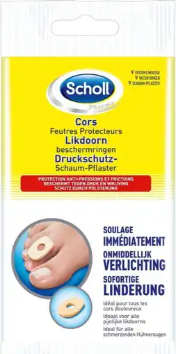 De Online Drogist Scholl Likdoorn Beschermringen aanbieding