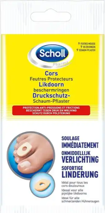 De Online Drogist Scholl Likdoorn Beschermringen aanbieding