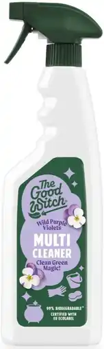 De Online Drogist The Good Witch Wild Purple Violets Multi Cleaner Spray aanbieding