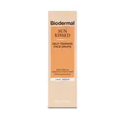 De Online Drogist Biodermal Sun Kissed Self-Tanning face Drops aanbieding