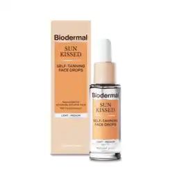De Online Drogist Biodermal Sun Kissed Self-Tanning face Drops aanbieding
