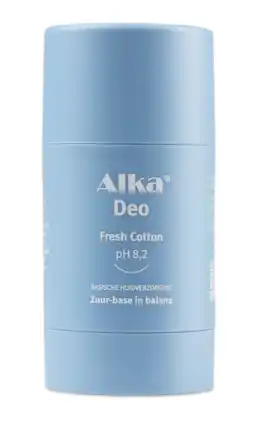 De Online Drogist Alka Basische Deostick Fresh Cotton pH 8,2 aanbieding