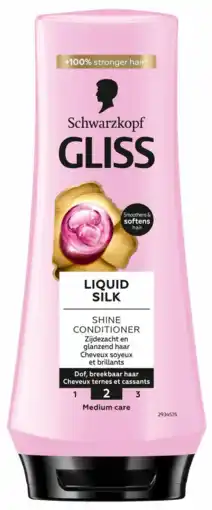 De Online Drogist Schwarzkopf Gliss Liquid Silk Shine Conditioner aanbieding