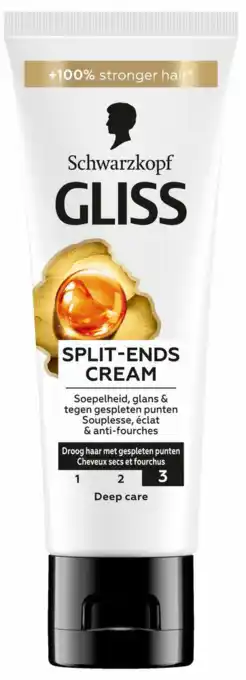 De Online Drogist Schwarzkopf Gliss Split Ends Cream aanbieding