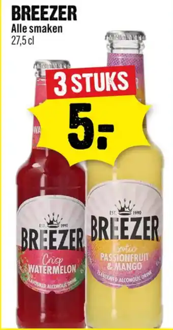 Dirck 3 Breezer Alle smaken aanbieding