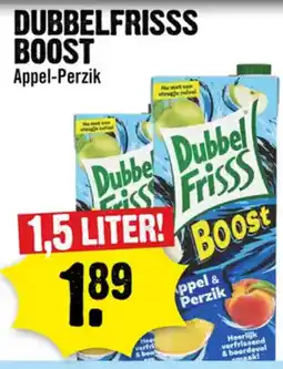 Dirck 3 Dubbelfrisss boost appel perzik aanbieding