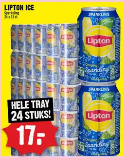 Dirck 3 Lipton ice sparkeling aanbieding