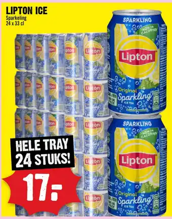 Dirck 3 Lipton ice sparkeling aanbieding