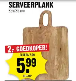 Dirck 3 Serveerplank aanbieding