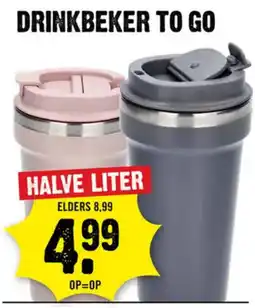 Dirck 3 Drinkbeker to go aanbieding