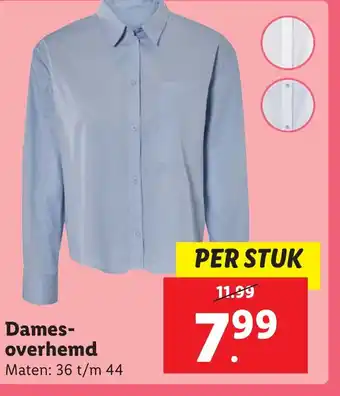 Lidl Dames overhemd aanbieding