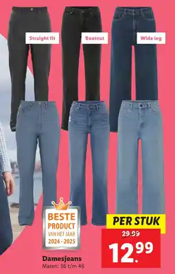 Lidl Damesjeans aanbieding